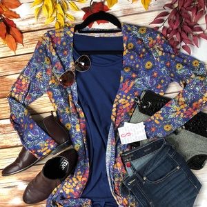 LuLaRoe Sarah Duster Cardigan Sweater S NWT